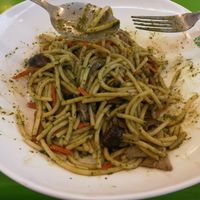 炒意大利面。 at My Vegetarian in Skudai