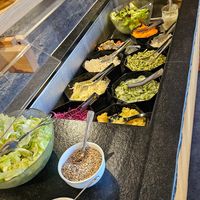 Salatbuffet at Kolmenhof Inn at the Breg Spring in Furtwangen