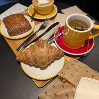vegan croissant at Panistas Inconformistas del Pan in Santander