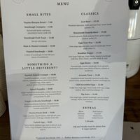 Lots of menu options can be made vegan  at Sisterhood Coffee in Palm Beach