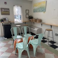 Seating  at freshroll - Mashpee Commons in Mashpee