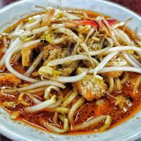 Laksa at Straight 8 Veggie Cafe in Kuching