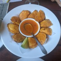 Empanadas de papa (15.000 COP) - 4/5 at El Café de Otraparte in Envigado