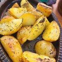 Roast Potato at Gaia in Vlore