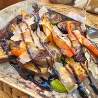 Grilled vegetables at Gaia in Vlore