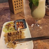 Vorspeise. Tofu mit Panade at A&E Restaurant in Wolfenbuettel