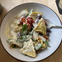 Portobello Ravioli  at Brauhaus Goldener Engel in Ingelheim