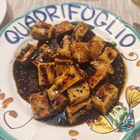 Tofu grigliato con salsa in agrodolce e sesamo at Il Quadrifoglio in Cantu