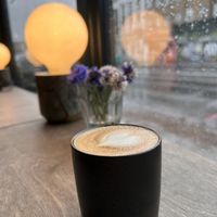 Oat flat white   at Corner  in South East London