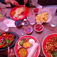 "Chicken" salad and fajita at Paradiso in Fargo