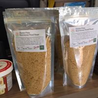 Nutritional yeast, 200g for 350 baht. at Sunshine Market in Bangkok