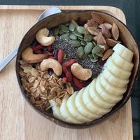 Açaí bowl at Sunshine Market in Bangkok