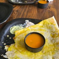 Masala dosa at Madras Cafe and Restaurant in Leh