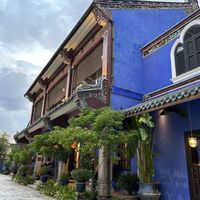 Outside  at Cheong Fatt Tze -The Blue Mansion in Penang