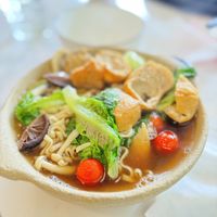 Mushroom noodles soup   at Ci Xin Signature in Puchong