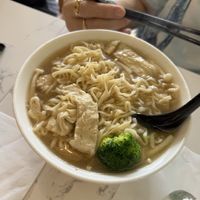 Grandma ginger noodles soup  at Ci Xin Signature in Puchong