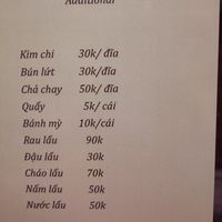  at Yen Vegetarian Tasty in Hanoi