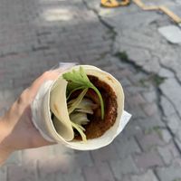 Cig kofte durum at Serince Cigkofte in Istanbul