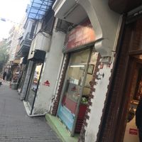 Outside shop  at Serince Cigkofte in Istanbul