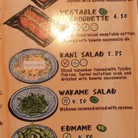 Menu 4 (Mar 2025) at Ramen Monster in Bristol