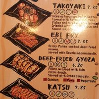 Menu 3 (Mar 2025) at Ramen Monster in Bristol