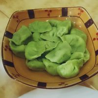 Dumplings at Tiandi Vegetarian in Nanjing