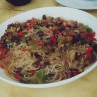 Noodles at Tiandi Vegetarian in Nanjing