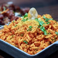 Schezwan Bhel Puri at Kailash Parbat - Belilios Rd in Central Singapore