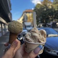   at Gelato Giusto in Milan