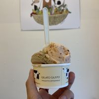   at Gelato Giusto in Milan