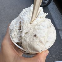 Sesamo e rosmarino con crumble   at Gelato Giusto in Milan