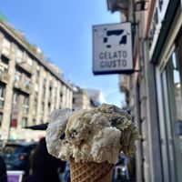  at Gelato Giusto in Milan