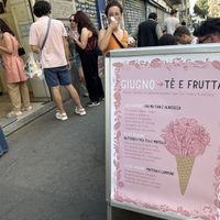   at Gelato Giusto in Milan