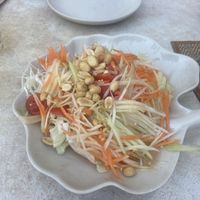 Vegan papaya salad   at Thai House in Lindau