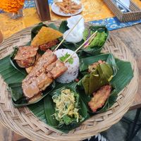 Nasi Campur at Warung Gauri in Ubud