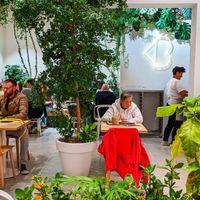 Inside of Loving Bistro at Loving Bistro in Prague