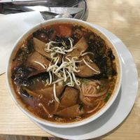 bun ka soup made to order at Loving Bistro in Prague