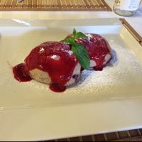 amazing traditional Czech dessert! at LoVeg in Prague