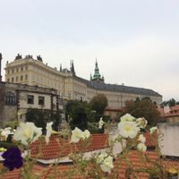 Taken from the balcony .  at LoVeg in Prague