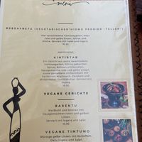 Vegan Menu  at African House in Wertheim