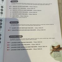 Menu april  at La juiceria superfoods ttdi in Kuala Lumpur