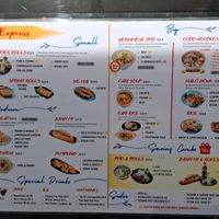 Menu Nov 25 at Little Miss Saigon in Auckland