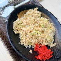 Fried Rice with pickled ginger   at Ninja Cafe Fuma in Hakone