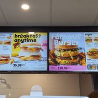 Menu at Odd Burger in Victoria