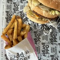   at Odd Burger in Victoria