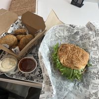   at Odd Burger in Victoria