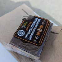 Peppermint Nanaimo Bar at Odd Burger in Victoria