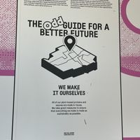 Wall  at Odd Burger in Victoria