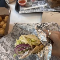   at Odd Burger in Victoria