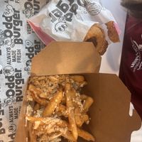   at Odd Burger in Victoria